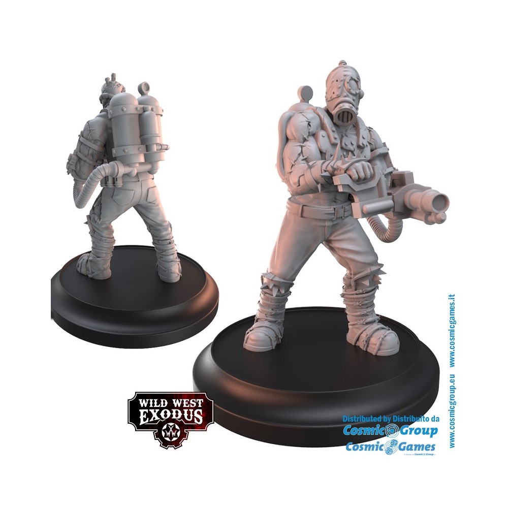 WILD WEST EXODUS FATHER OF THE ENLIGHTENED STARTER SET RESIN MINIATURES WARCRADLE STUDIOS