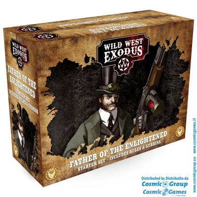WILD WEST EXODUS FATHER OF THE ENLIGHTENED STARTER SET RESIN MINIATURES WARCRADLE STUDIOS