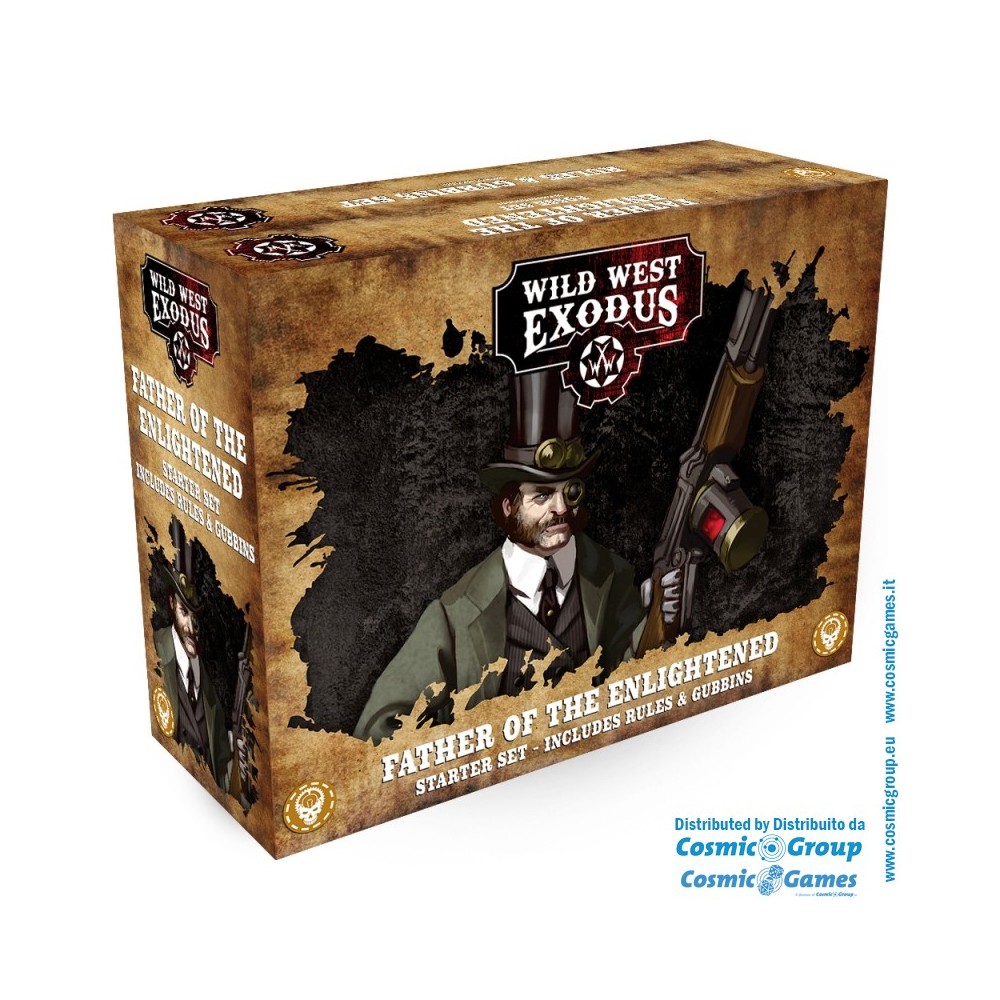 WILD WEST EXODUS FATHER OF THE ENLIGHTENED STARTER SET RESIN MINIATURES WARCRADLE STUDIOS