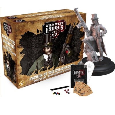 WILD WEST EXODUS FATHER OF THE ENLIGHTENED STARTER SET RESIN MINIATURES WARCRADLE STUDIOS