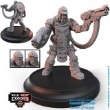 WILD WEST EXODUS CONFEDERATE REBELLION POSSE SET RESIN MINIATURES WARCRADLE STUDIOS