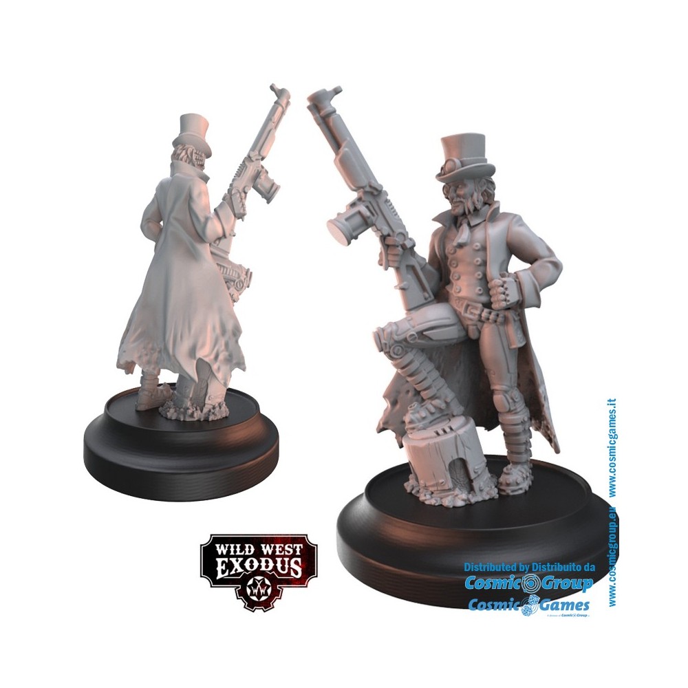 WILD WEST EXODUS FATHER OF THE ENLIGHTENED POSSE SET RESIN MINIATURES WARCRADLE STUDIOS