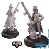 WILD WEST EXODUS FATHER OF THE ENLIGHTENED POSSE SET RESIN MINIATURES WARCRADLE STUDIOS