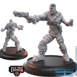 WILD WEST EXODUS FATHER OF THE ENLIGHTENED POSSE SET RESIN MINIATURES WARCRADLE STUDIOS