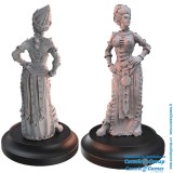 WILD WEST EXODUS GALVANIC MYSTERIES POSSE SET RESIN MINIATURES WARCRADLE STUDIOS
