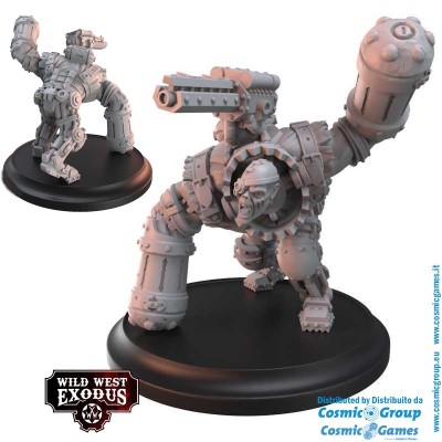 WILD WEST EXODUS GALVANIC MYSTERIES POSSE SET RESIN MINIATURES WARCRADLE STUDIOS