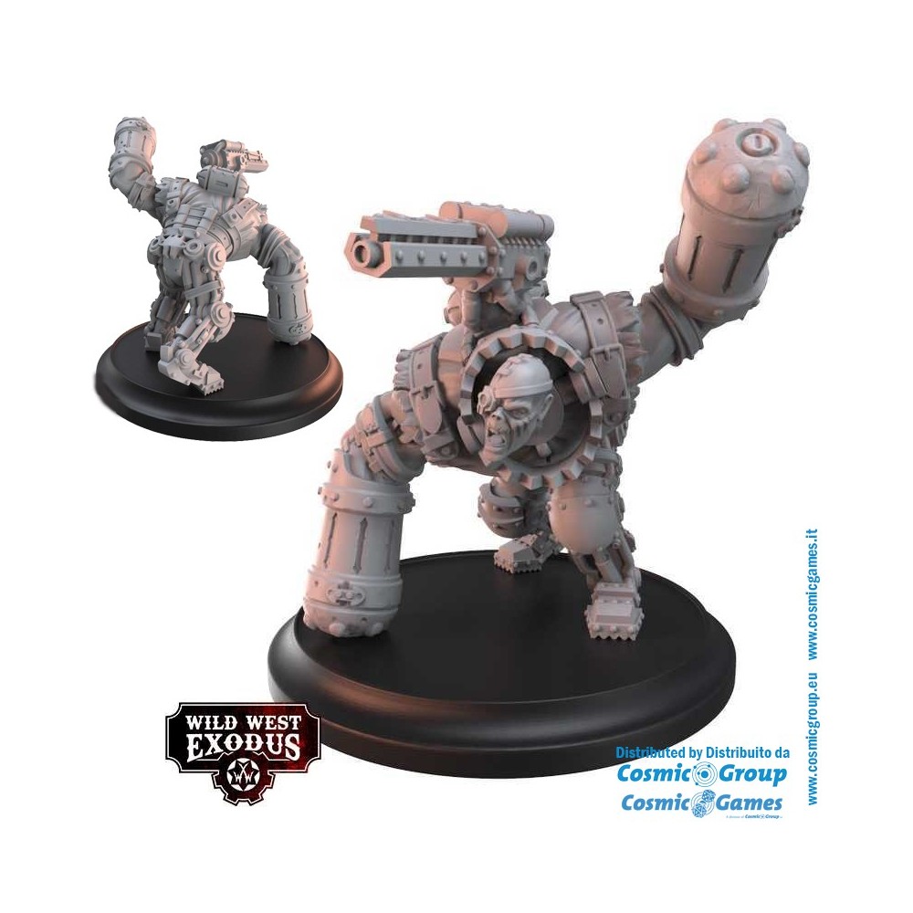 WILD WEST EXODUS GALVANIC MYSTERIES POSSE SET RESIN MINIATURES WARCRADLE STUDIOS