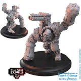 WILD WEST EXODUS GALVANIC MYSTERIES POSSE SET RESIN MINIATURES WARCRADLE STUDIOS