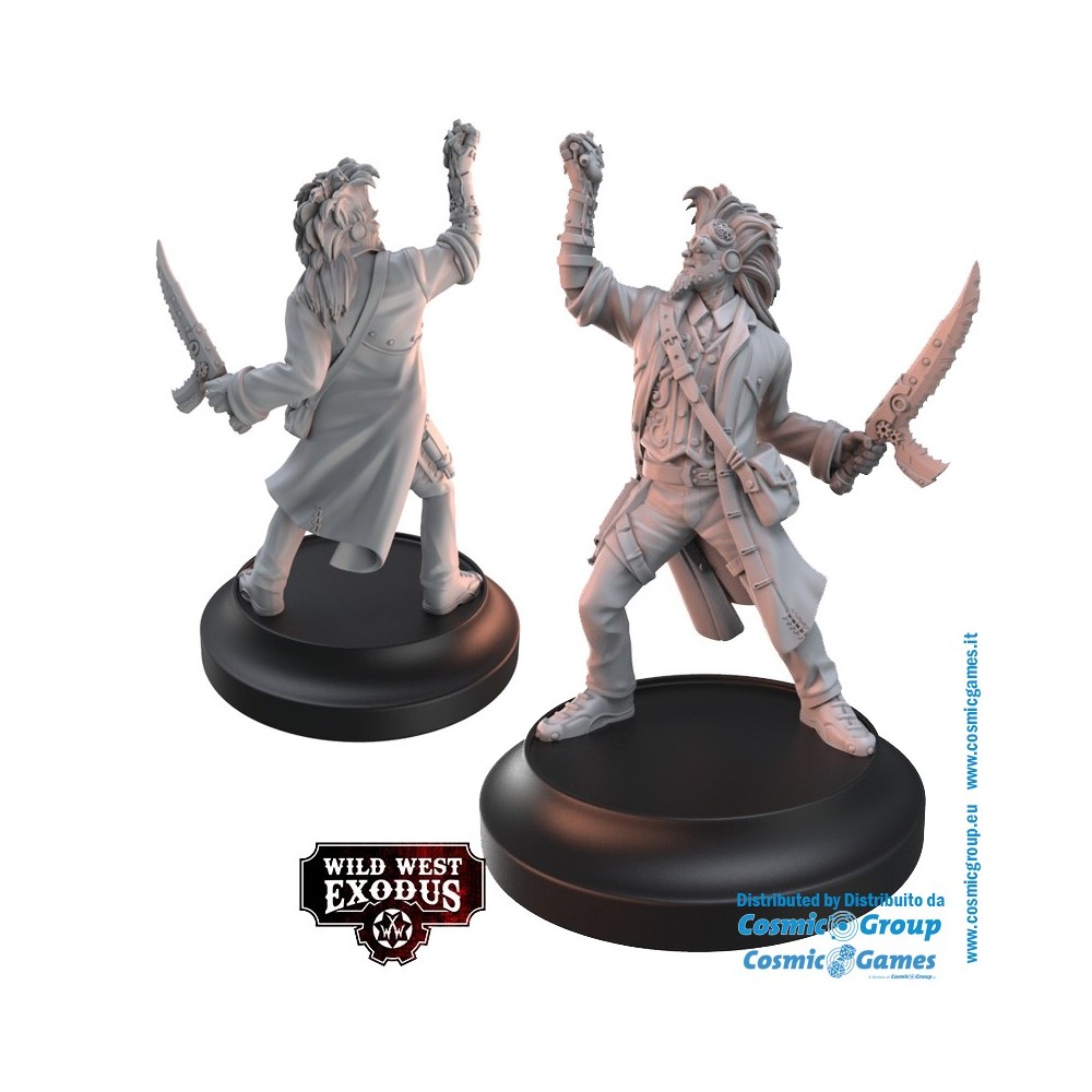 WILD WEST EXODUS DIXIE RESURRECTION POSSE SET RESIN MINIATURES WARCRADLE STUDIOS