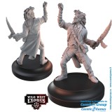 WILD WEST EXODUS DIXIE RESURRECTION POSSE SET RESIN MINIATURES WARCRADLE STUDIOS
