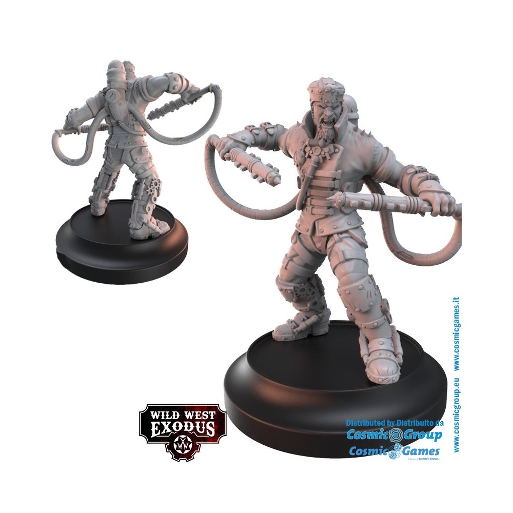 WILD WEST EXODUS DIXIE RESURRECTION POSSE SET RESIN MINIATURES WARCRADLE STUDIOS