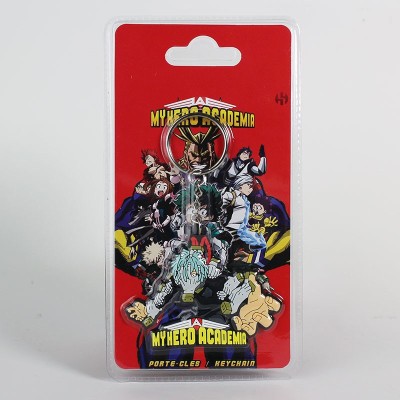 MY HERO ACADEMIA TOMURA SHIGARAKI RUBBER KEYCHAIN PORTACHIAVI IN GOMMA SEMIC