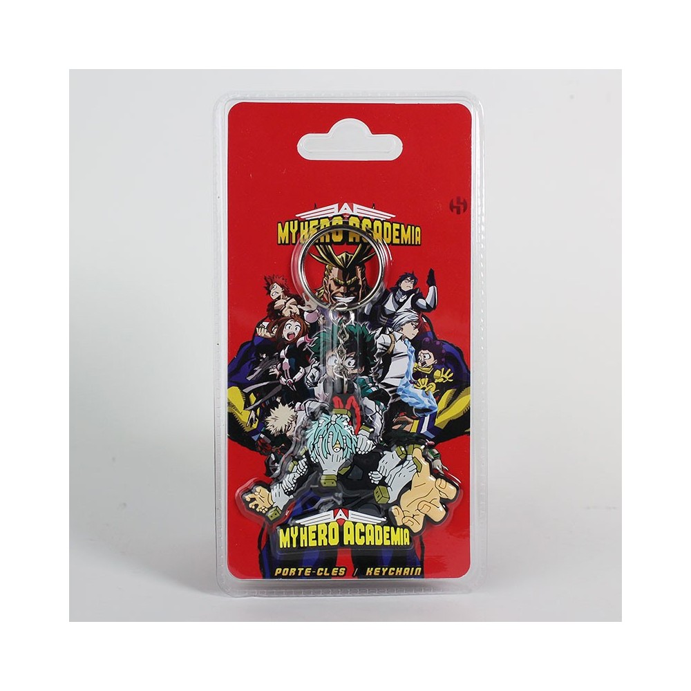 MY HERO ACADEMIA TOMURA SHIGARAKI RUBBER KEYCHAIN PORTACHIAVI IN GOMMA SEMIC