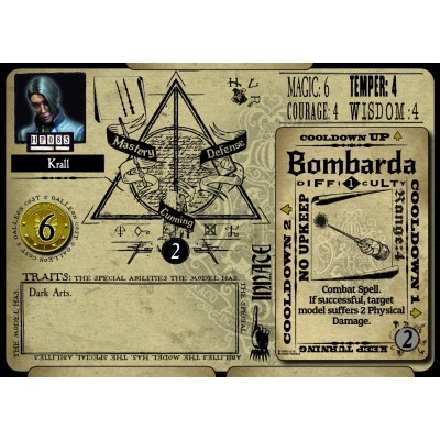 HARRY POTTER MINIATURES ADVENTURE GAME - FANTASTIC BEASTS GRINDELWALD'S FOLLOWERS MINI RESIN STATUE FIGURE KNIGHT MODELS