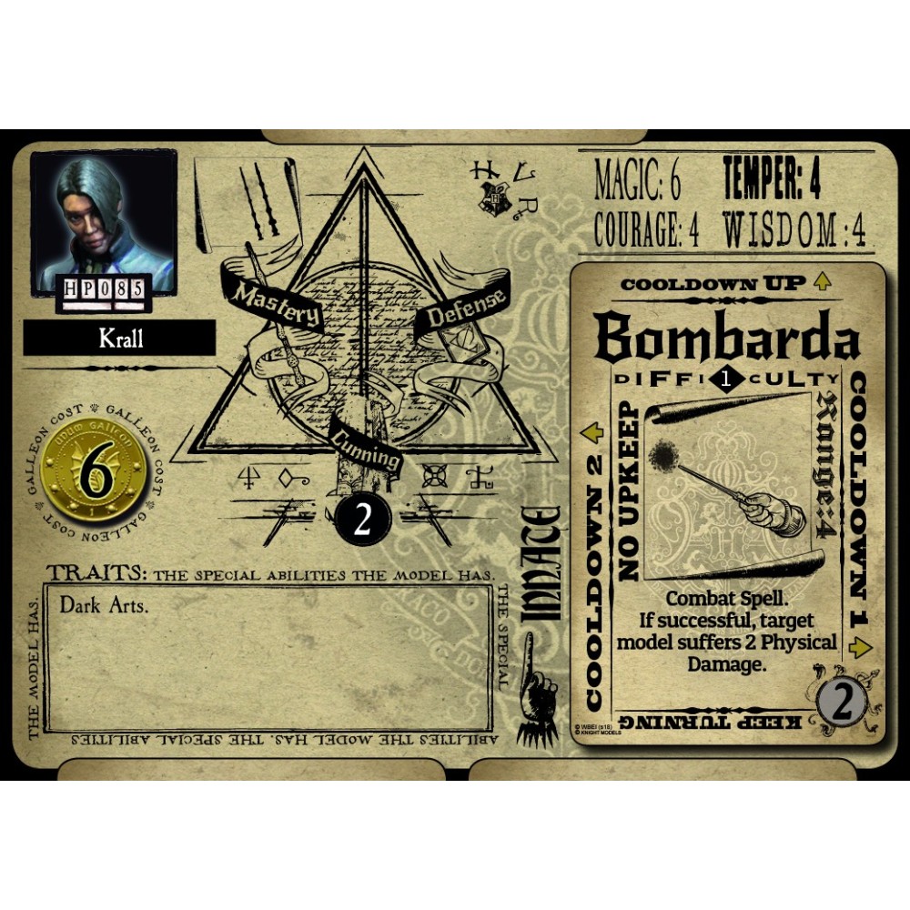 HARRY POTTER MINIATURES ADVENTURE GAME - FANTASTIC BEASTS GRINDELWALD'S FOLLOWERS MINI RESIN STATUE FIGURE KNIGHT MODELS