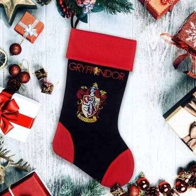 HARRY POTTER GRYFFINDOR CHRISTMAS STOCKING CALZA BEFANA GRIFONDORO CINEREPLICAS