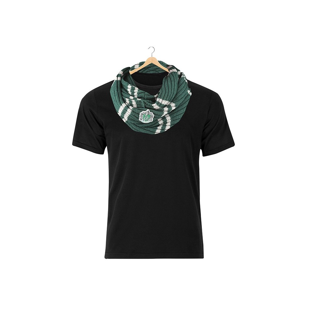 HARRY POTTER SLYTHERIN SERPEVERDE INFINITE SCARF SCIARPA AD ANELLO CINEREPLICAS
