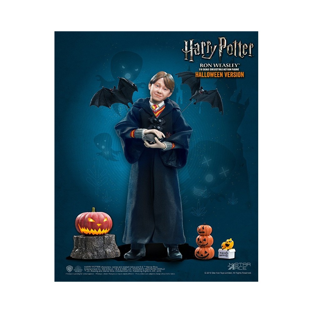 HARRY POTTER - RON HALLOWEEN 30CM COLLECTIBLE ACTION FIGURE STAR ACE