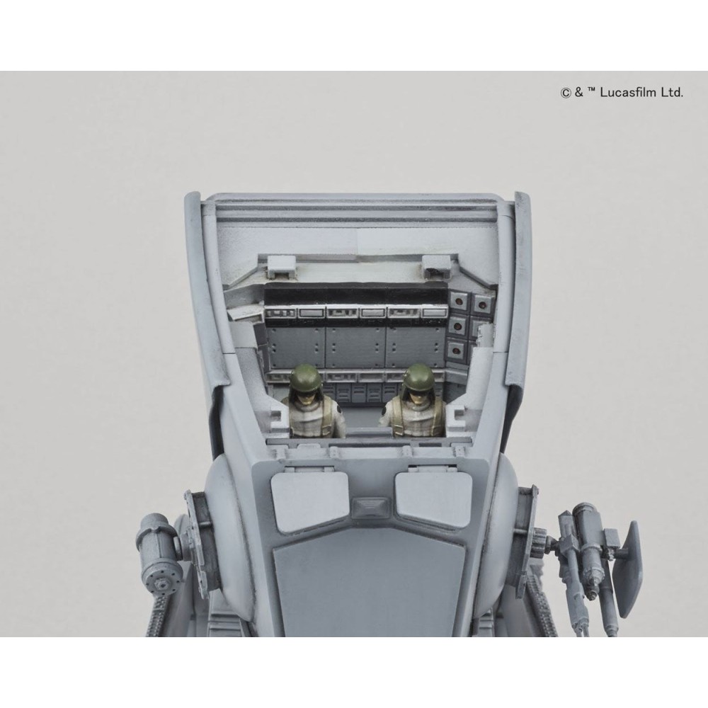 STAR WARS AT-ST MODEL KIT 1/48 FIGURE BANDAI