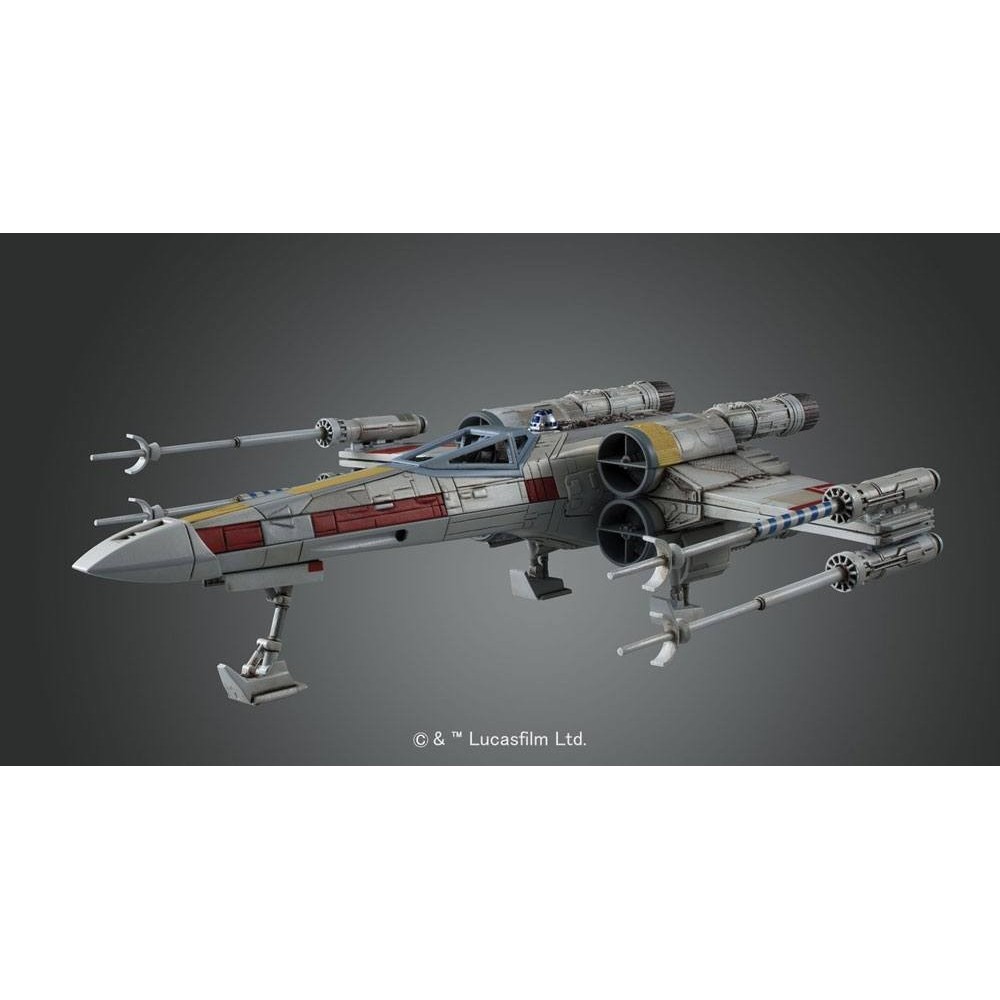 STAR WARS X-WING STARFIGHTER MODEL KIT 1/72 FIGURE BANDAI