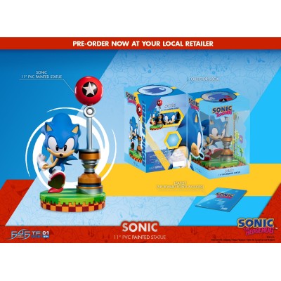 SONIC THE HEDGEHOG PVC STATUE 29CM FIGURE FIRST4FIGURES