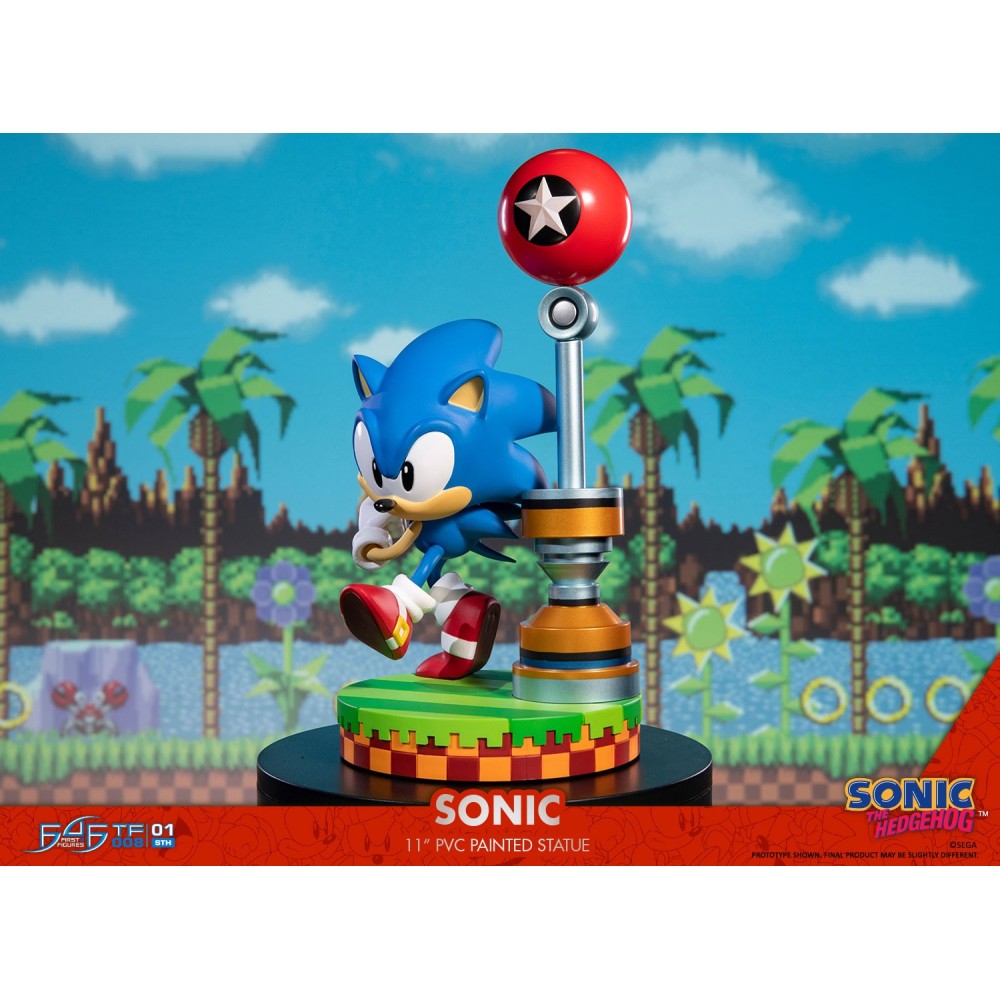 SONIC THE HEDGEHOG PVC STATUE 29CM FIGURE FIRST4FIGURES