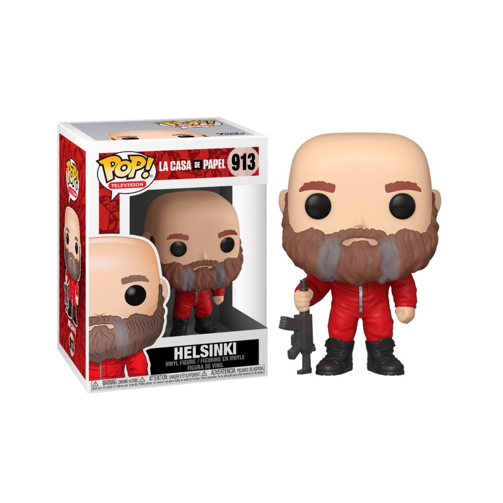 FUNKO POP! LA CASA DI CARTA HELSINKI BOBBLE HEAD KNOCKER FUNKO