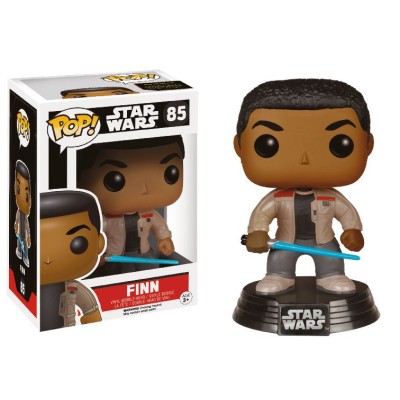 FUNKO POP STAR WARS - FINN WITH LIGHTSABER BOBBLE HEAD KNOCKER FIGURE FUNKO