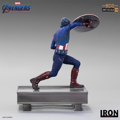 AVENGERS ENDGAME - CAPTAIN AMERICA 2012 BDS ART SCALE 1/10 STATUE FIGURE IRON STUDIOS