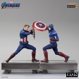 AVENGERS ENDGAME - CAPTAIN AMERICA 2012 BDS ART SCALE 1/10 STATUE FIGURE IRON STUDIOS
