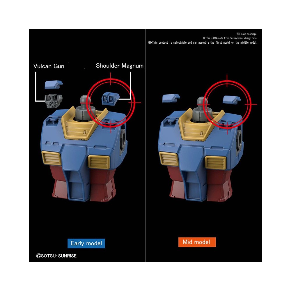 BANDAI HIGH GRADE HG GUNDAM RX-78-02 ORIGIN 1/144 MODEL KIT FIGURE