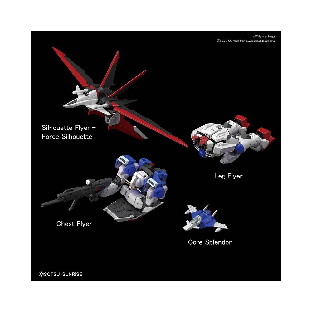 BANDAI RG REAL GRADE GUNDAM FORCE IMPULSE 1/144 MODEL KIT ACTION FIGURE