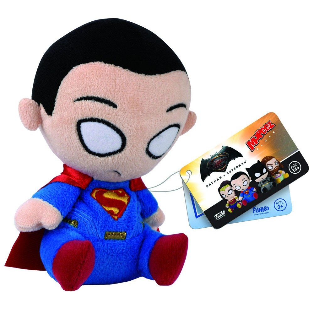 BATMAN V SUPERMAN - PUPAZZO PELUCHE SUPERMAN 12CM PLUSH FIGURE FUNKO