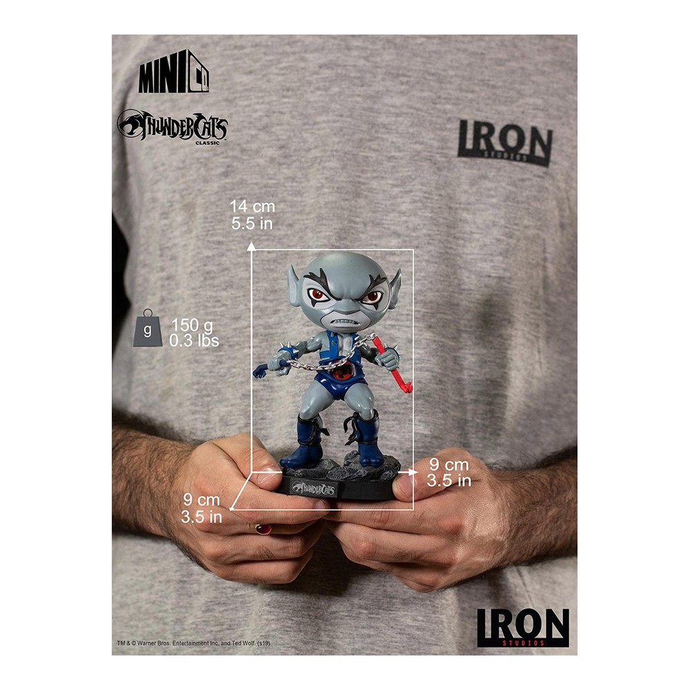 THUNDERCATS MINICO PANTHRO FIGURE 14CM STATUE IRON STUDIOS