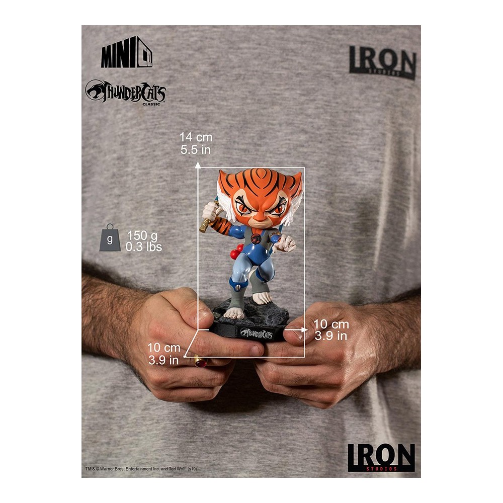 THUNDERCATS MINICO TYGRA FIGURE 14CM STATUE IRON STUDIOS
