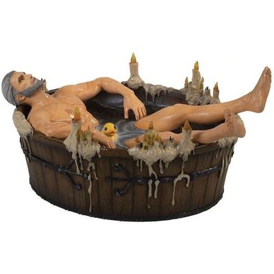 THE WITCHER 3 WILD HUNT - GERALT IN THE BATH 18CM RESIN STATUE FIGURE DARK HORSE