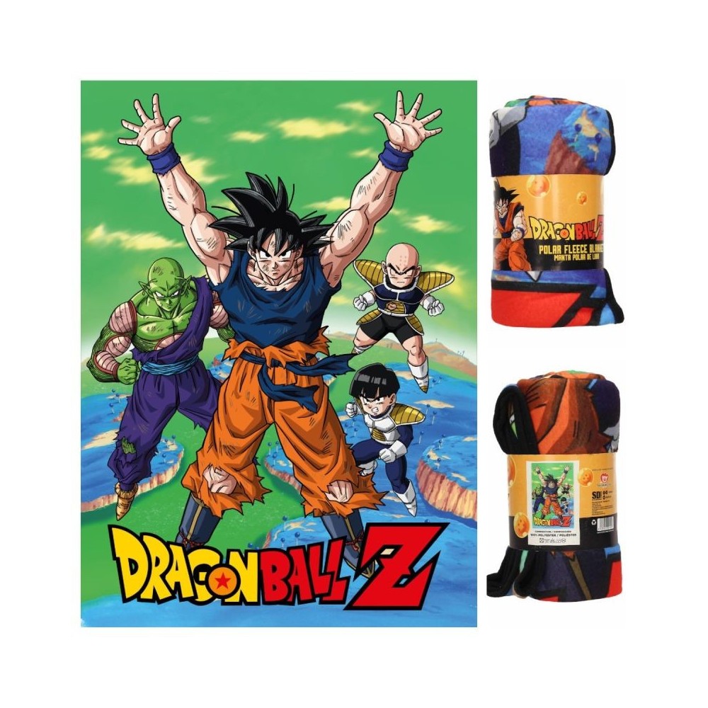 DRAGON BALL Z NAMEK POLAR BLANKET COPERTA PLAID 100 X 150CM SD TOYS