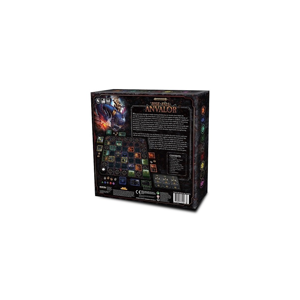 WARHAMMER AGE OF SIGMAR - THE RISE AND FALL OF ANVALOR GIOCO DA TAVOLO WIZKIDS
