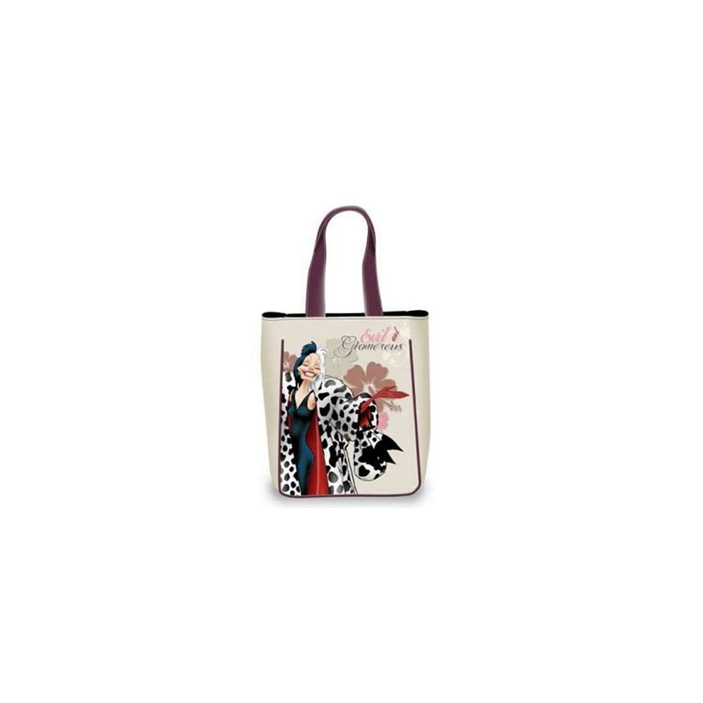 DISNEY CRUDELIA DEMON LARGE SHOPPING BAG BORSA GRANDE