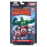 MARVEL LEGENDS SECRET WARS - VANCE ASTRO + CAPTAIN AMERICA ACTION FIGURE HASBRO