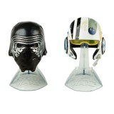 STAR WARS THE BLACK SERIES - KYLO REN + POE DAMERON DIE CAST HELMETS HASBRO
