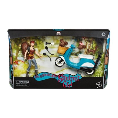 MARVEL LEGENDS - SQUIRREL GIRL WITH VEHICLE ACTION FIGURE HASBRO