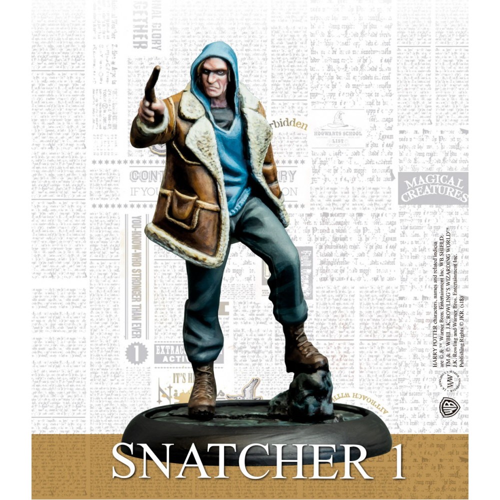 HARRY POTTER MINIATURES ADVENTURE GAME - SCABIOR AND SNATCHERS MINI RESIN STATUE FIGURE KNIGHT MODELS