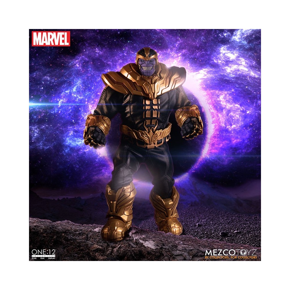THANOS ONE:12 COLLECTIVE ACTION FIGURE MEZCO TOYS