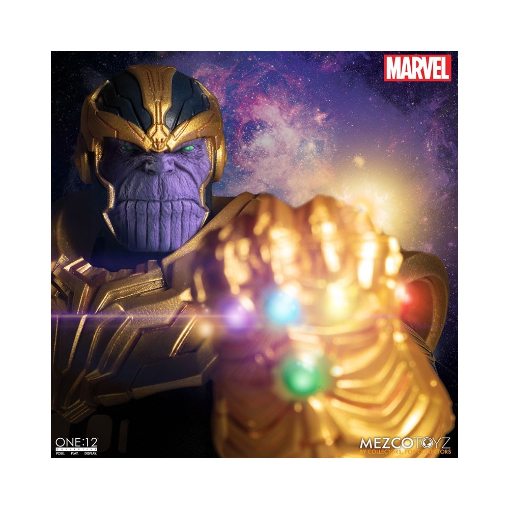 THANOS ONE:12 COLLECTIVE ACTION FIGURE MEZCO TOYS