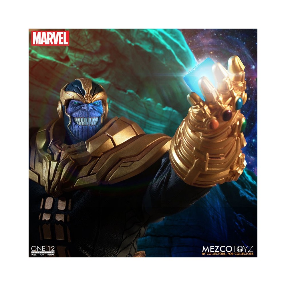 THANOS ONE:12 COLLECTIVE ACTION FIGURE MEZCO TOYS