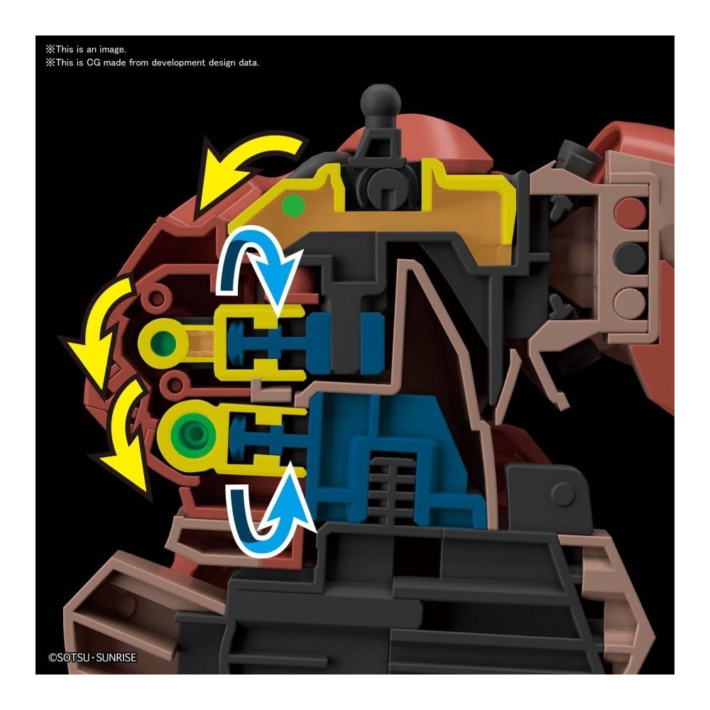 BANDAI HIGH GRADE HGBDR GUNDAM MESSER 1/144 MODEL KIT ACTION FIGURE