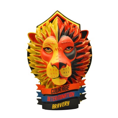 HARRY POTTER - GRYFFINDOR CREST COLLECTOR FIGURE 24CM BUSTO IN RESINA PLASTOY