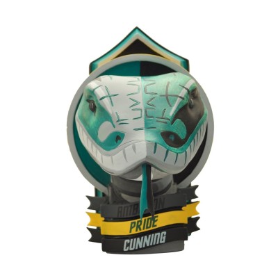 HARRY POTTER - SLYTHERIN CREST COLLECTOR FIGURE 24CM BUSTO IN RESINA PLASTOY