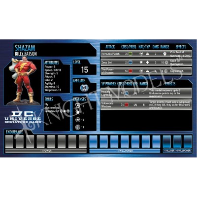 KNIGHT MODELS DC UNIVERSE MINIATURE GAME - SHAZAM MINI RESIN STATUE FIGURE